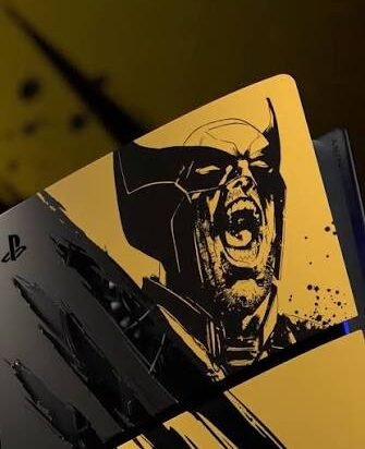 Edição limitada de ps5 do jogo Wolverine