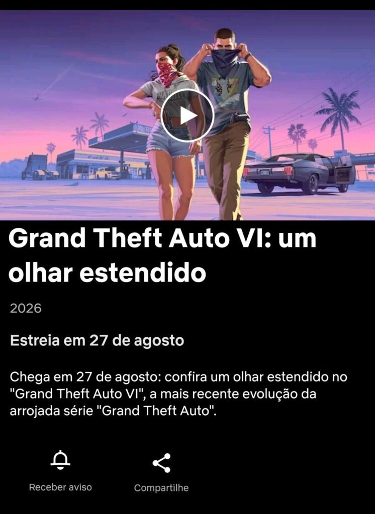 GTA VI na Netflix